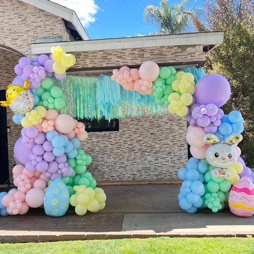 110Pcs Metallic Chrome Gold Balloon Arch Kit - 12 Inch Garland for Wedding, Birthday & Baby Shower Decor