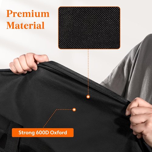 Lifewit 120L Extra Large Duffle Bag - Heavy Duty, Foldable Travel Storage with Zippers & Handles
