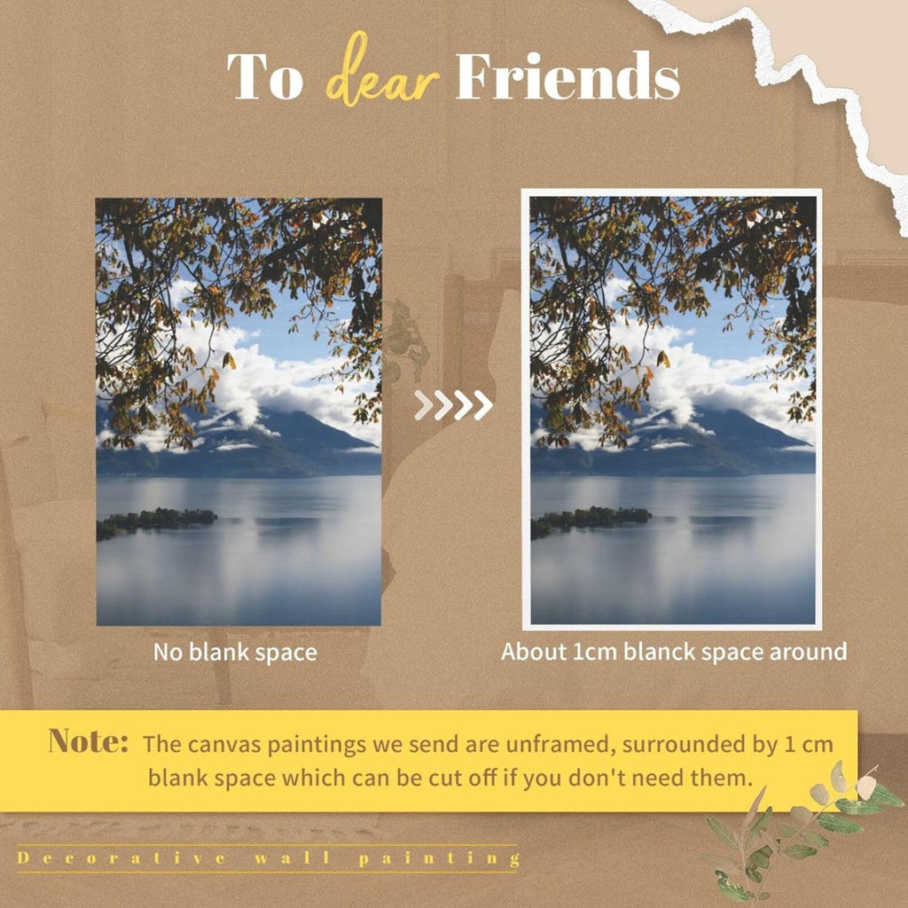 Skiennix Custom Canvas Prints - Personalized Photo Posters for Home & Office | 12x18 Inch