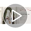 9FT Real Touch Christmas Cedar Garland Thick & Lush - Cedar-9 Ft / 1