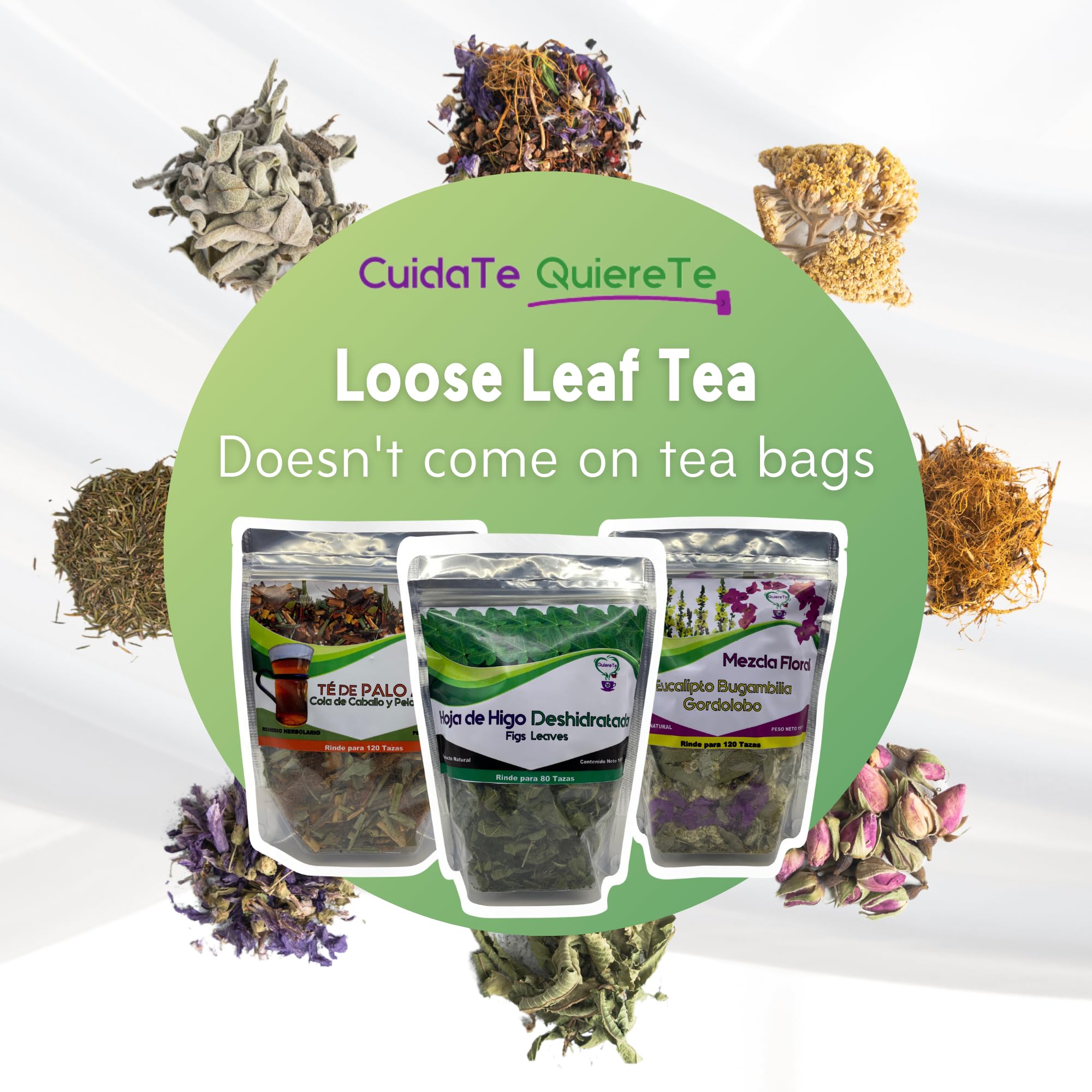 Muicle Nettle Ground Ginger Tea, Herbal Mix, Muicle Leaves, Muicle Tea, Quiere Te, 5.3 oz (150 grams), 1 Pack,Resealable Bag, Loose Leaf Tea,Product From Mexico, 100% Natural