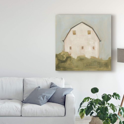 Trademark Fine Art Serene Barn III by Emma Scarvey, 24x24