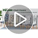 High Stretch Dining Chair Covers Set of 6, Washable & Soft