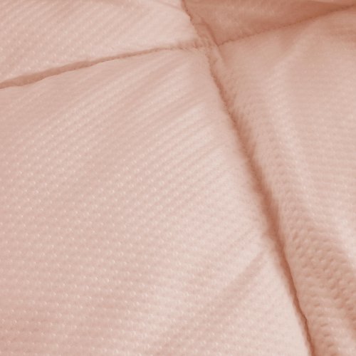 ABOUTABED Twin Comforter Duvet Insert Bubble Pink All Season Down Alternative Comforter, Ultra Soft Quilted Bedding Comforter with 8 Corner Tabs, Machine Washable