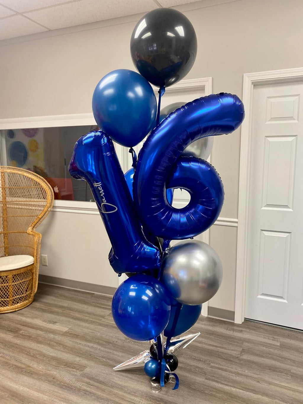 Number 1 Balloon - Night Blue 40 Inch First Birthday Decoration for Boys & Girls