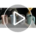 Reusable 12oz Plastic Coffee Cups Set of 4 - Unbreakable BPA-Free Drinkware