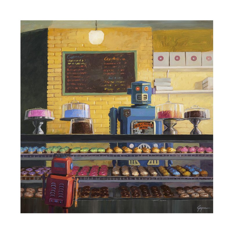 Trademark Fine Art Indecision by Eric Joyner Wall Decor, 35 by 35"