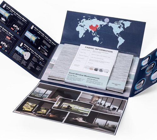 **BERISSA Smart Motorized Blinds - Automatic Roller Shades with Remote Control for Home & Office**