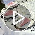 16-Pack Yellow Satin Napkins - 20x20 Inch Square Fabric Table Linens