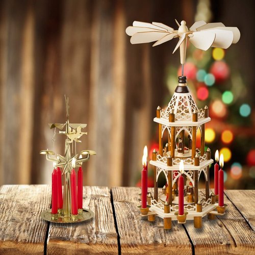 Bulk Red Candles by [Brand Name] - Perfect for Christmas Tree Decorations | 4 Inch x 1/2 Inch, 1.5 Hour Burn Time