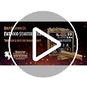 Natural Fatwood Fire Starter Sticks 10lb Box for Camping and Fireplaces