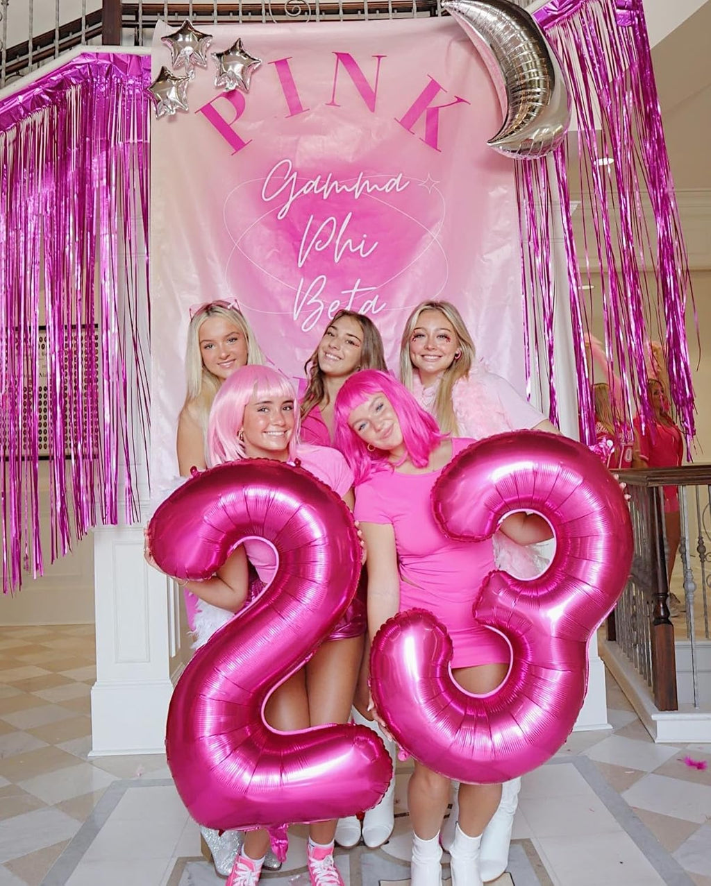 Number 13 Balloons by Hot Pink - 40 Inch Birthday Decorations for Girls' 13th Party Supplies