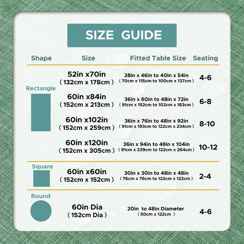 LUSHVIDA Outdoor Tablecloth with Umbrella Hole - Patio Table Cloth Zippered Rectangle 60x120 Inch, Sage Green Linen-Look Polyester Table Cover Water Resistant for Picnic Outside