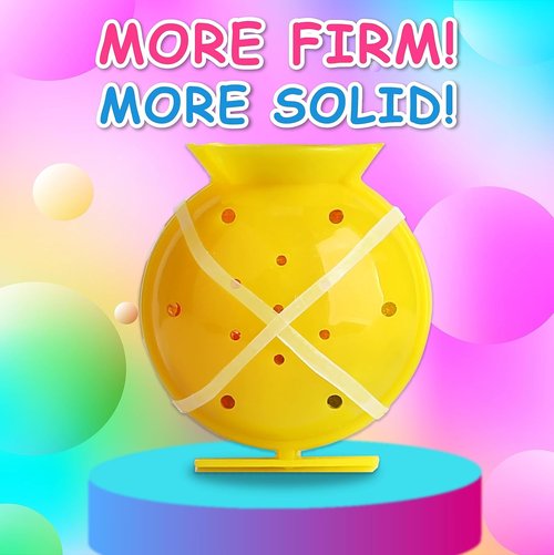 FunKidz Bouncy Ball Kit - Colorful Magic Ball-Making Activity for Kids | 12 Individual Bottles, Ages 6+