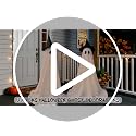 Light-Up Outdoor Halloween Ghost Decorations with Remote Control (Set of 2)