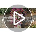 UV Resistant Faux Silk Morning Glory Vines - 2 PCS with 300 Blooms