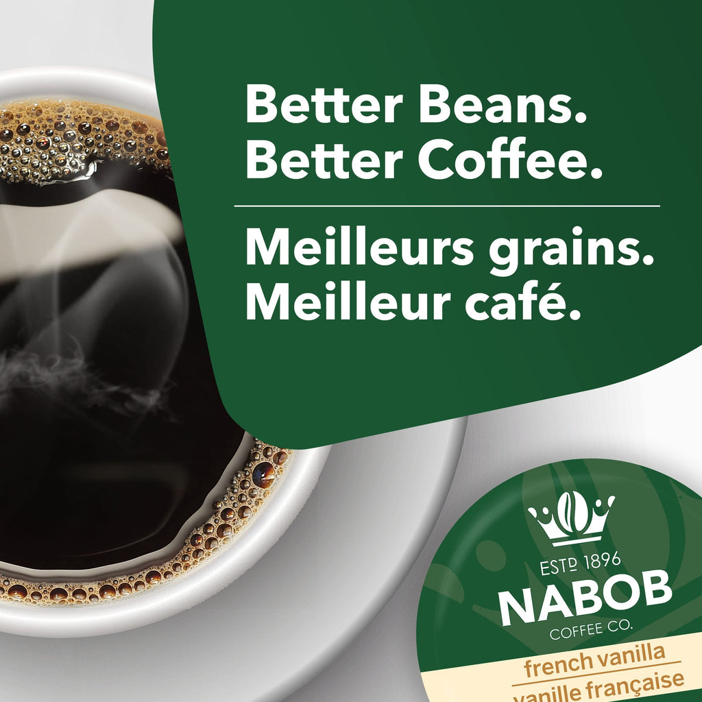 Tassimo Nabob Coffee French Vanilla, 70 T-Discs (5 Boxes of 14 T-Discs) {Imported from Canada}