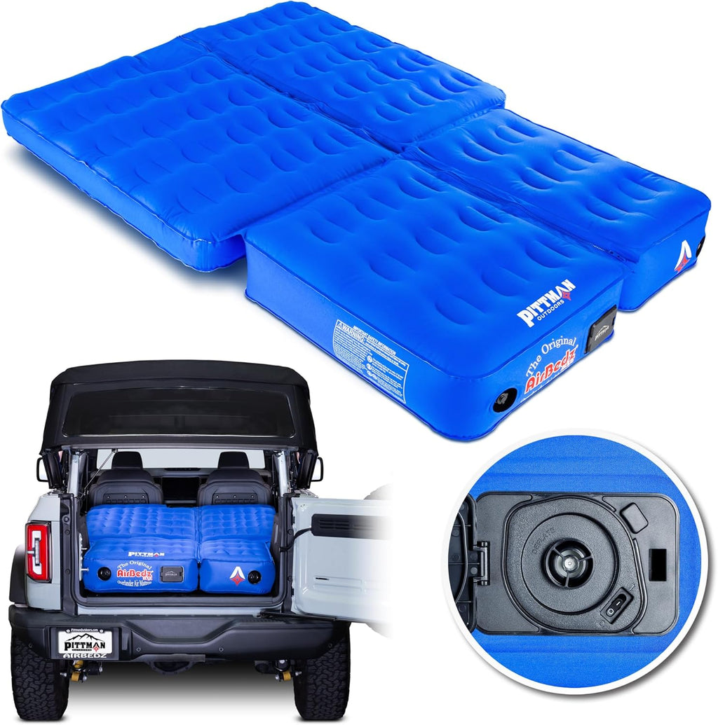Pittman - Ford Bronco Air Mattress with Built-In Pump | Custom Fit SUV Camping Bed - Ultimate Comfort