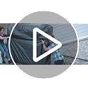 Heavy-Duty Mattress Moving Bag with Zipper & Handles - Queen Size