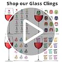 High Heels Wine Glass Decal Drink Markers - Set of 12 Reusable Static Clings