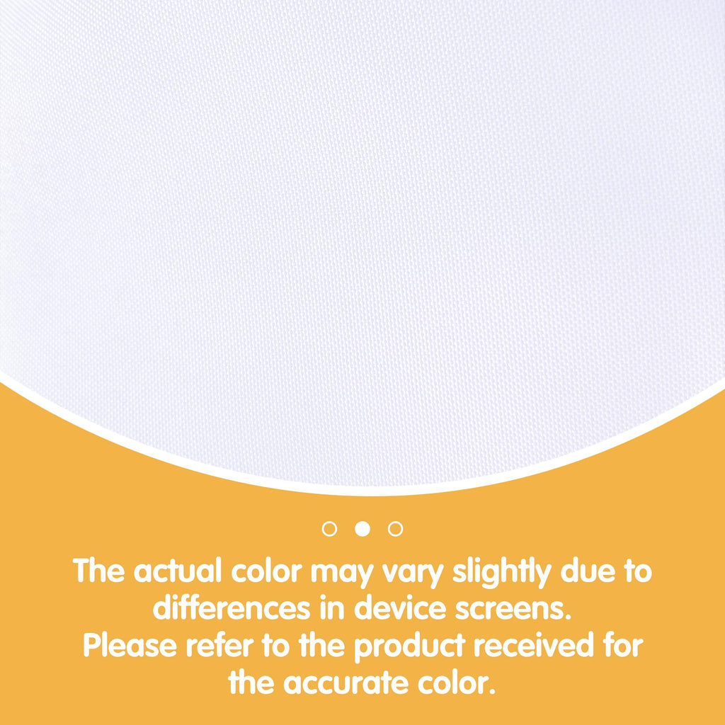 BRILLMAX 10 Pack White Round Tablecloths 90 Inch for 60” Tables - 150 GSM Polyester Fabric, 15" Standard Drop, Water, Stain & Wrinkle Resistant Cloth Cover for Wedding Reception Banquet Dining