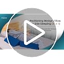 3-in-1 Wedge Pillow Set for Side Sleeping & Back Pain Relief