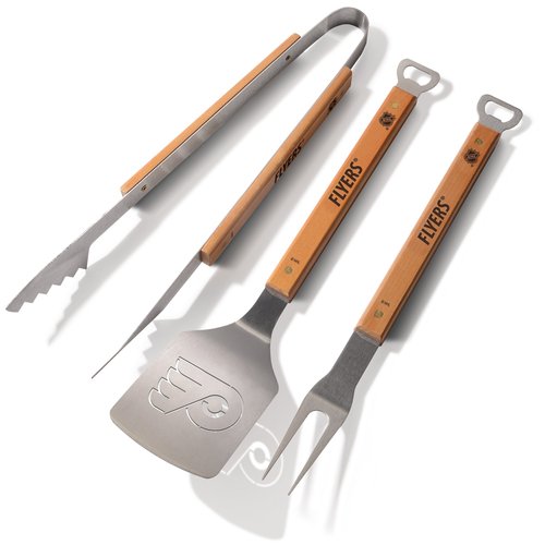 YouTheFan NHL Philadelphia Flyers Classic Series 3-Piece BBQ Set