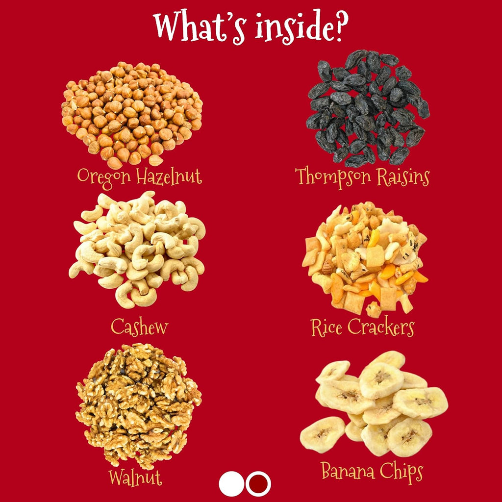 Skiennix 12-Day Advent Calendar - Gourmet Dried Fruit & Nut Snack Gift Box for Holiday Countdown