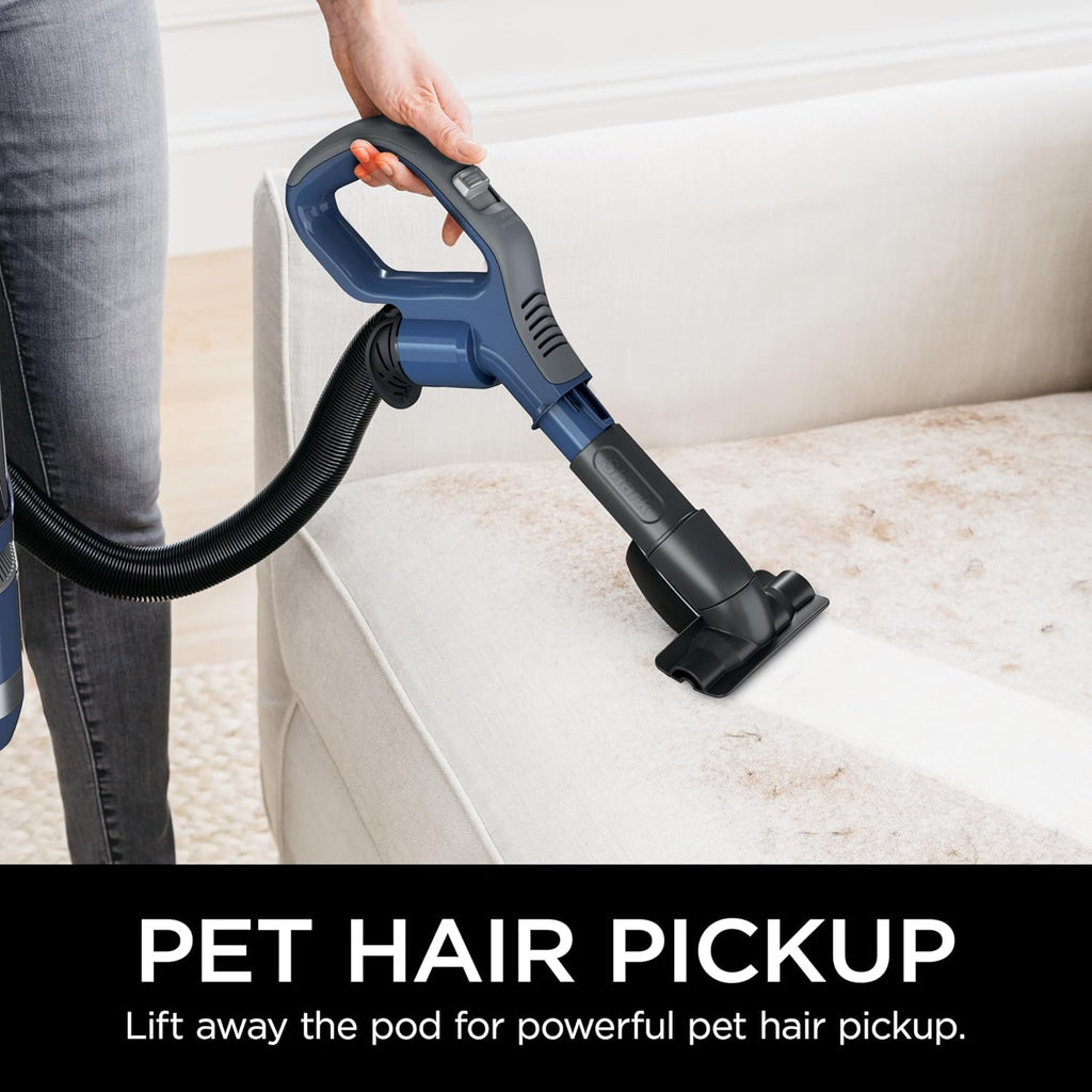 Shark Navigator Lift-Away ADV Upright Vacuum - Powerful Pet Hair Pickup & HEPA Filter - Lightweight, Blue Jean