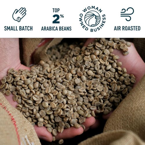 Door County Coffee Jamaican Me Crazy® Flavored Coffee - 5lb Whole Bean - Medium Roast - Rum & Vanilla Gourmet Blend