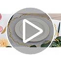 White 50 Pcs 13 Inch Reef Charger Plates Bulk - Elegant Decorative Tableware
