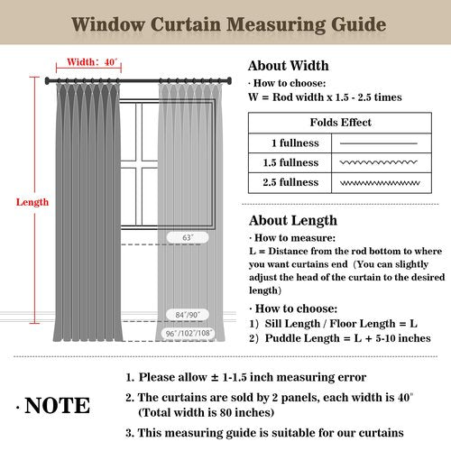 MYSKY HOME Dusty Blue Blackout Curtains 84 inches Long Pinch Pleated Curtains for Living Room Bedroom 100% Room Darkening Black Out Window Drapes with Hooks Back Tab, 40" Wide per Panel, 2 Pieces