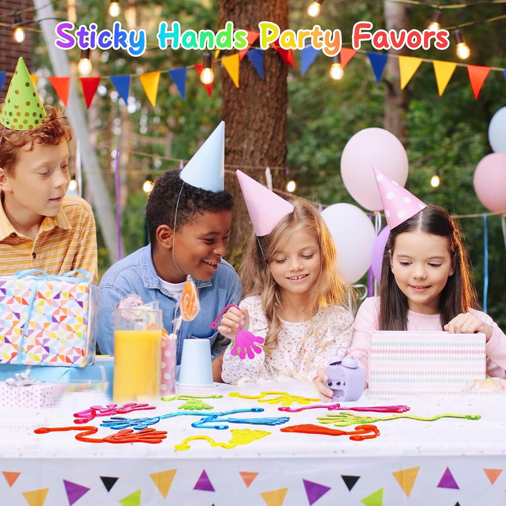 PICcircuit Sticky Hands - 30 PCS Stretchy Party Favors for Kids | Classroom Prizes & Birthday Gifts