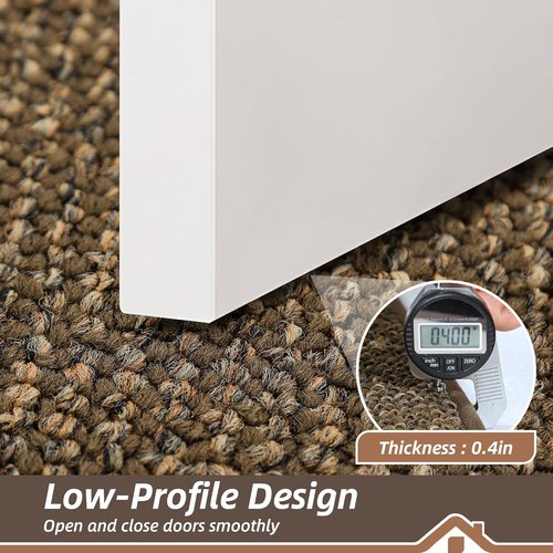 BEQHAUSE Dirt Trapper Door Mat - Non-Slip, Washable, Absorbent Entrance Mat | 20" x 32", Brown