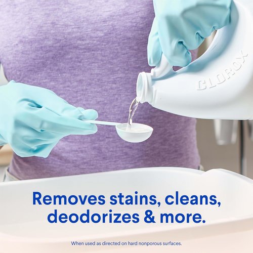 Clorox No Splash Bleach - 77 Ounces for Safe, Mess-Free Cleaning | Ideal for Home Use