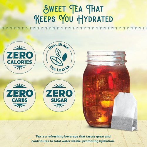 Southern Breeze Berry Bundle Cold Brew Sweet Iced Tea with Black Tea and Zero Carbs Zero Sugar, 20 Individually Wrapped Tea Bags Pack of 2 (Raspberry and Blackberry)