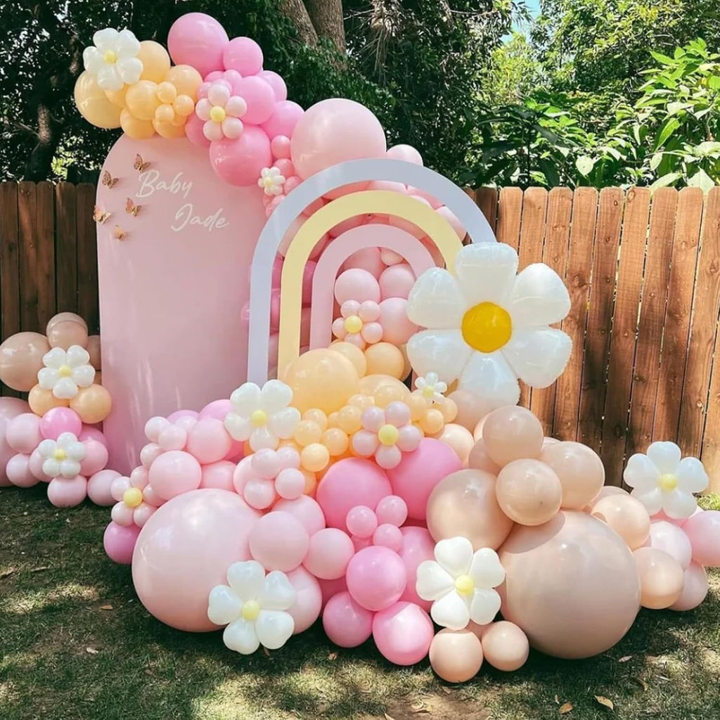Voircoloria 105pcs Pink Balloons - 12-Inch Party Latex Balloons for Birthday & Baby Showers