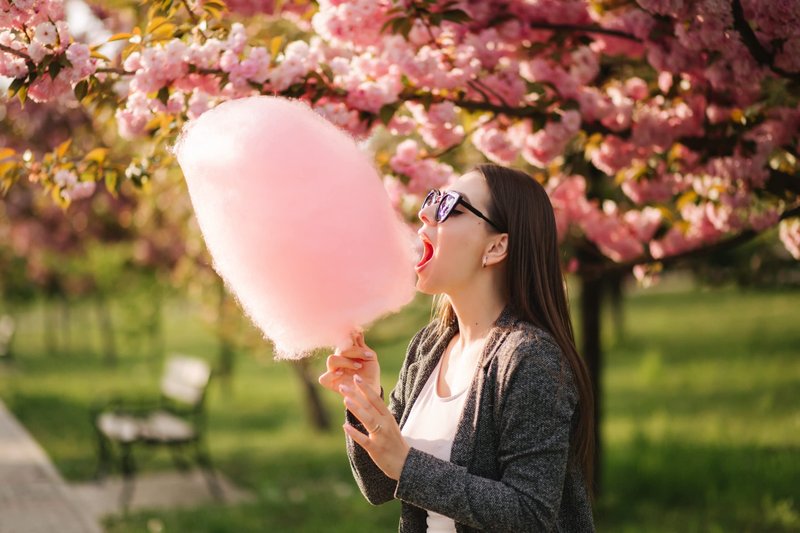 Perfect Stix White Paper Cotton Candy Cones, 1000 Count