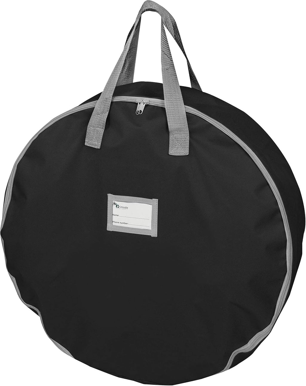 Primode Heavy Duty Christmas Wreath Storage Bag - Extra Large 48" Container in Durable 600D Oxford Polyester (Black)