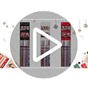 Hanging Wrapping Paper Organizer Over Door Gift Wrap Storage Bag