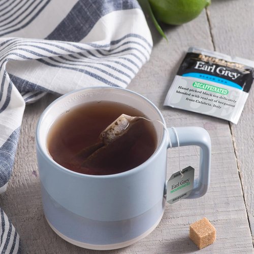 Bigelow Tea Decaffeinated Earl Grey Black Tea - 120 Total Tea Bags | 20 Count Box (Pack of 6)