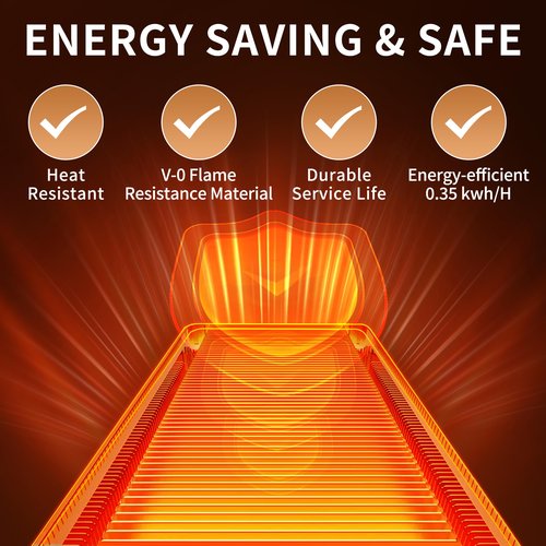 Electric Warming Tray (XXL 32”x18”)，Food Warmers for Parties Buffet with Thermostat & Full Surface Heating, Tempered Glass Warming Mat for Food, Temperature Adjustable Gold Handles Food Warming Mat