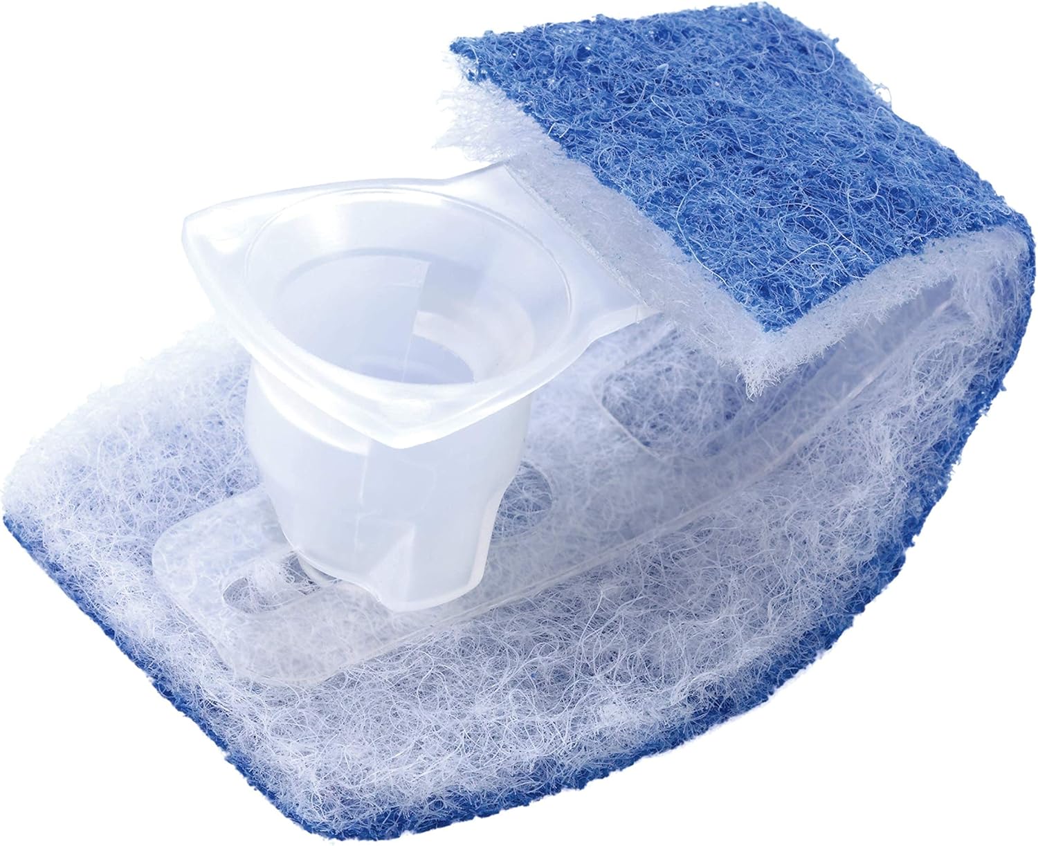 Scotch-Brite Toilet Scrubber Starter Kit - Disposable Refills with Built-In Bleach Alternative | Includes Handle & Caddy