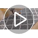 Washable 20" x 59" Non-Slip Runner Rug, Indoor Dirt Trapping Floor Mat