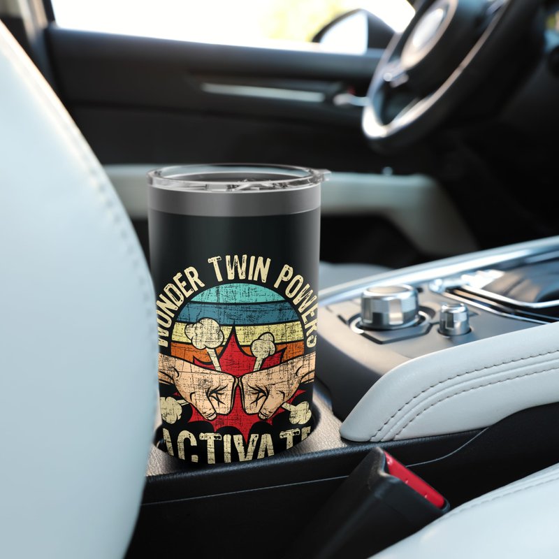 Wonder Twin Powers Activate - Twins Brother Sister Sibling Stainless Steel Insulated Tumbler
