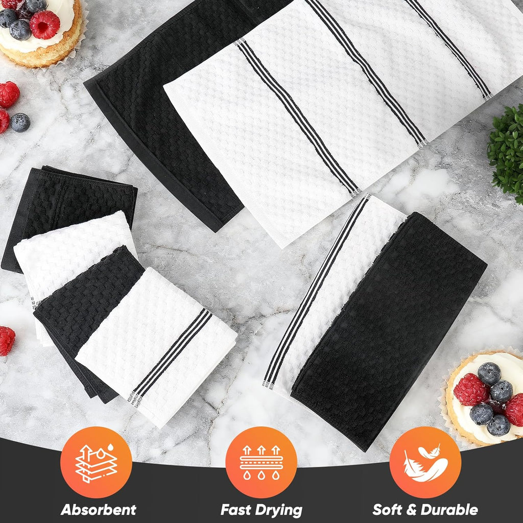 Skiennix Bread Lame Sourdough Scoring Tool Set - Includes Oven Mitts, Kitchen Towels & Pot Holders