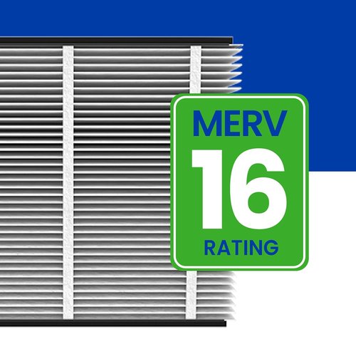 AprilAire 216 Replacement Filter - MERV 16 Air Filter for Allergy & Asthma Relief | 20x25x4 (Single Pack)