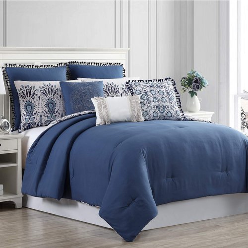 Modern Threads Kira 8-Piece Embellished Comforter Set King/California King