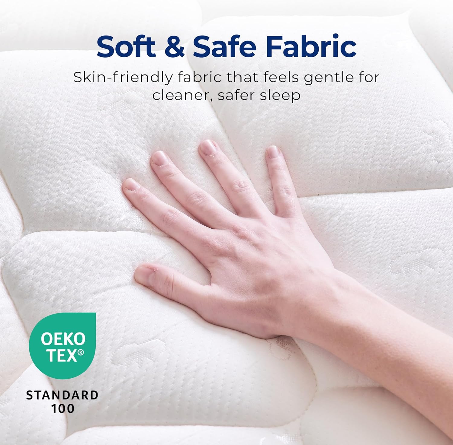Neo Sleep Twin Size Mattress - 8 Inch Hybrid Comfort with Cooling Gel Memory Foam & Spring
