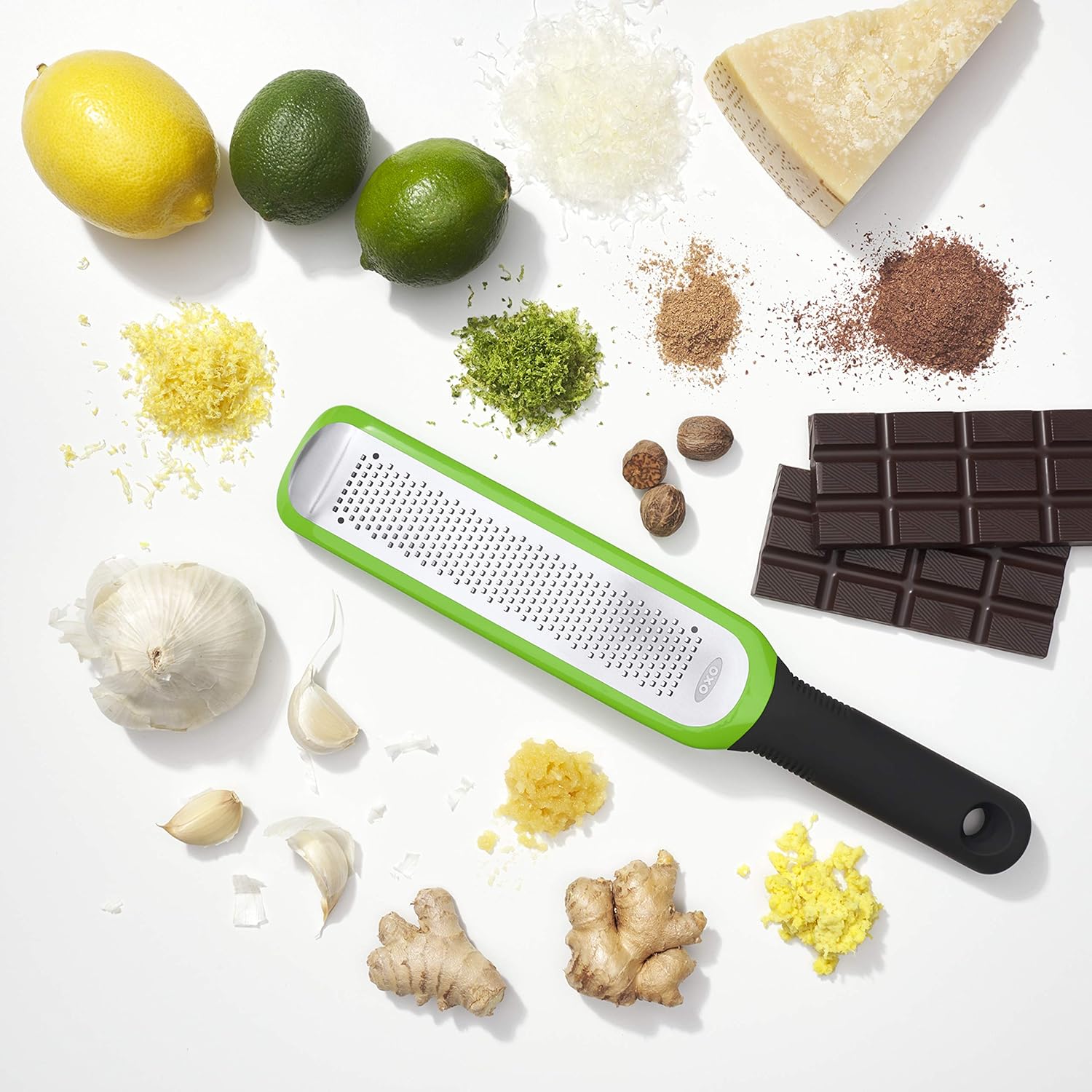 OXO Good Grips Zester & Grater - Precision Etched Design for Effortless Zesting & Grating